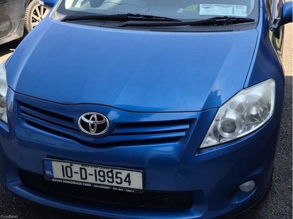 Toyota Auris Hatchback, Petrol, 2010, Blue