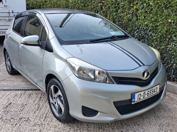 Toyota Vitz Hatchback, Petrol, 2012, Silver