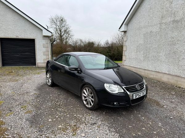 Volkswagen Eos Convertible, Diesel, 2010, Black