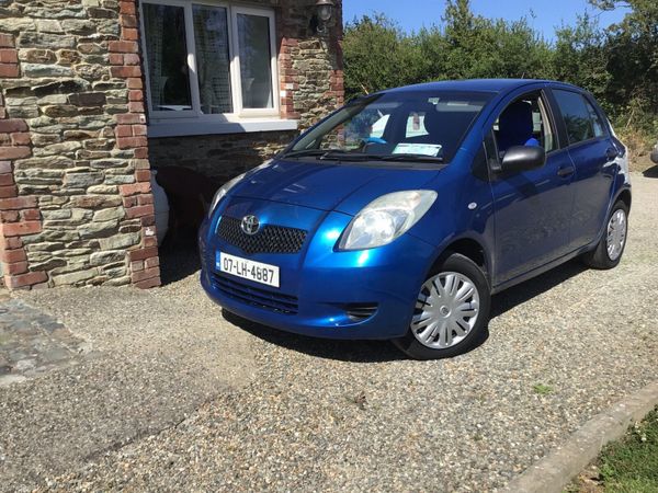 Toyota Yaris Hatchback, Petrol, 2007, Blue