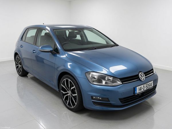 Volkswagen Golf Hatchback, Petrol, 2014, Blue