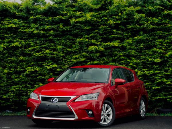 Lexus CT Hatchback, Petrol Hybrid, 2016, Red
