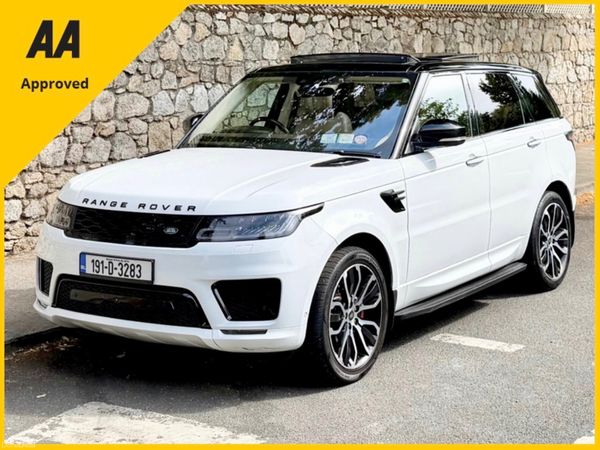 Land Rover Range Rover Sport SUV, Petrol Plug-in Hybrid, 2019, White