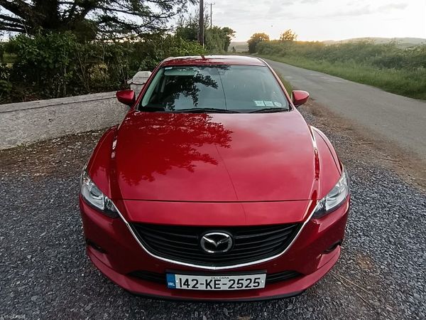 Mazda Mazda6 Saloon, Diesel, 2014, Red