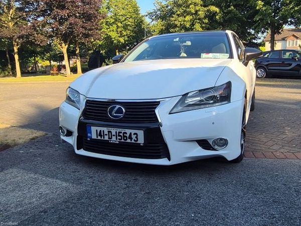 Lexus GS Saloon, Petrol Hybrid, 2014, White