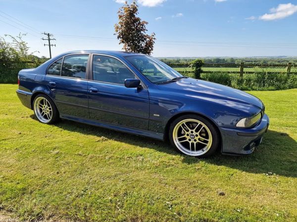 BMW 5-Series Saloon, Petrol, 2002, Blue