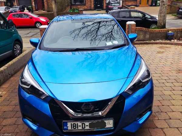 Nissan Micra Hatchback, Petrol, 2018, Blue