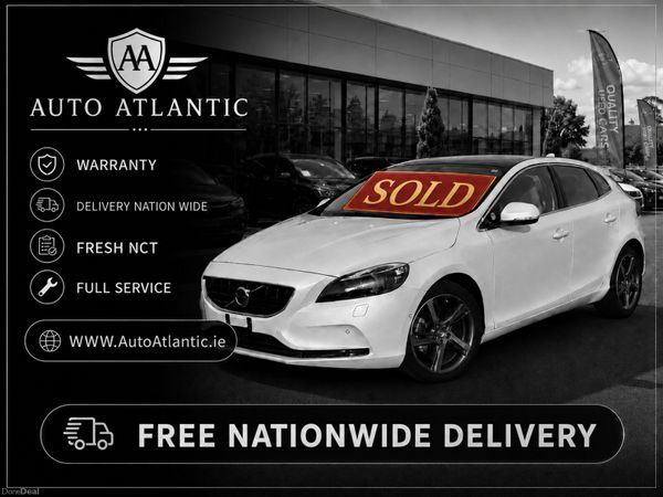 Volvo V40 Hatchback, Diesel, 2015, White