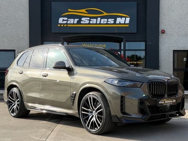 BMW X5 SUV, Diesel Hybrid, 2023, Green