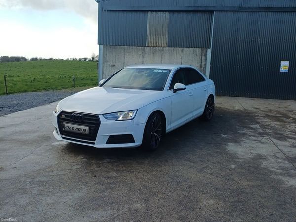 Audi A4 Saloon, Diesel, 2017, White
