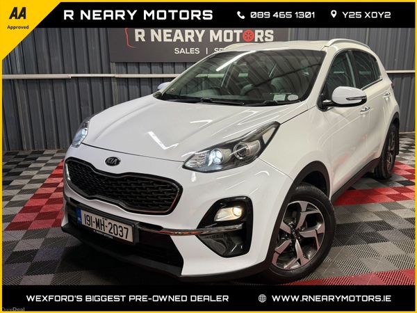 Kia Sportage SUV, Diesel, 2019, White