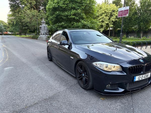 BMW 5-Series Saloon, Diesel, 2012, Black