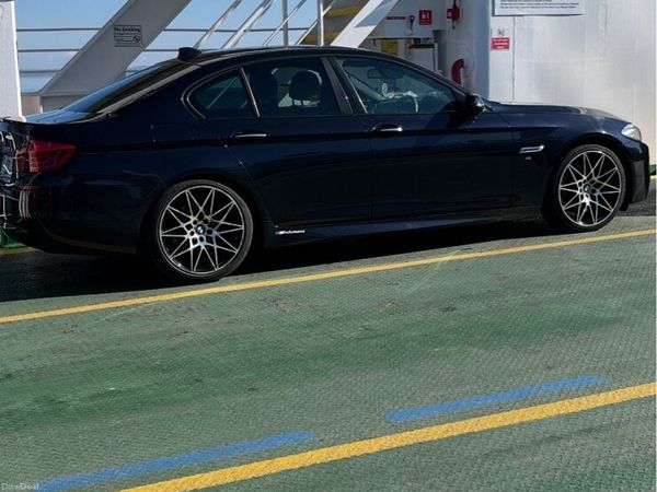 BMW 5-Series Saloon, Diesel, 2016, Black