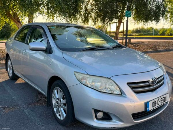 Toyota Corolla Saloon, Petrol, 2008, Silver
