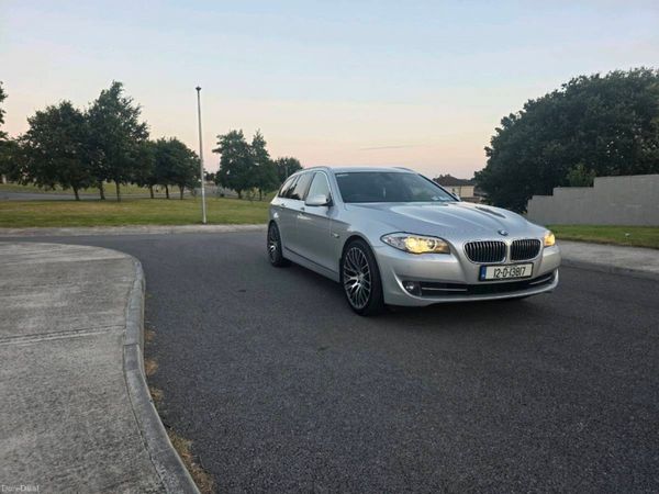 BMW 5-Series Estate, Diesel, 2012, Silver
