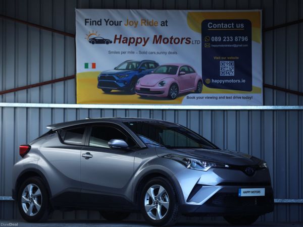 Toyota C-HR SUV, Petrol Hybrid, 2017, Silver