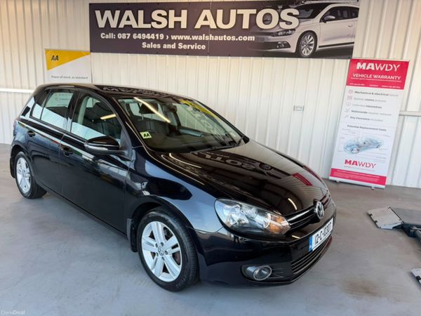 Volkswagen Golf Hatchback, Diesel, 2012, Black