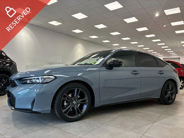 Honda Civic Hatchback, Petrol Hybrid, 2026, Grey