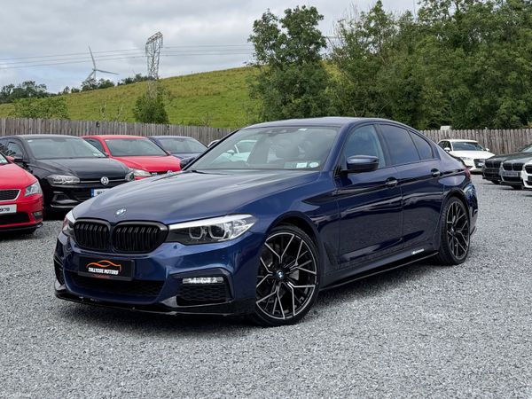 BMW 5-Series Saloon, Diesel, 2017, Blue