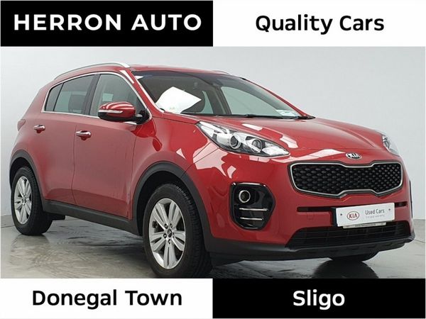 Kia Sportage SUV, Diesel, 2018, Red