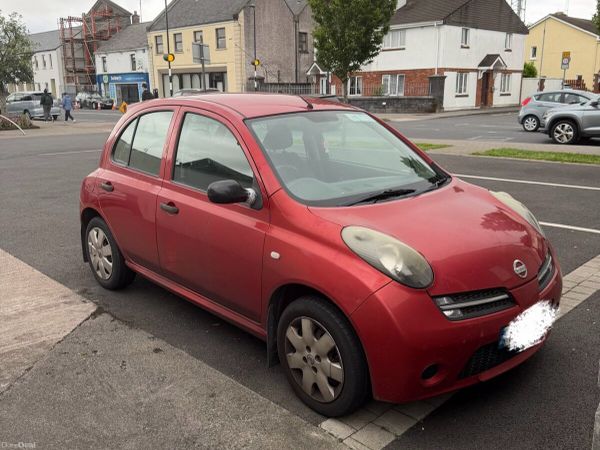 Nissan Micra Hatchback, Petrol, 2007, Red
