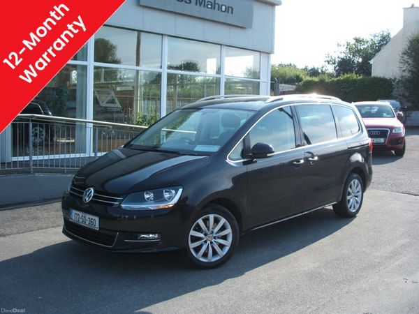 Volkswagen Sharan MPV, Diesel, 2017, Black