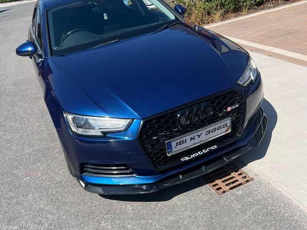 Audi A4 Saloon, Diesel, 2016, Blue