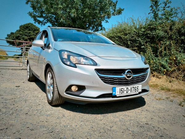 Opel Corsa Hatchback, Petrol, 2015, Silver