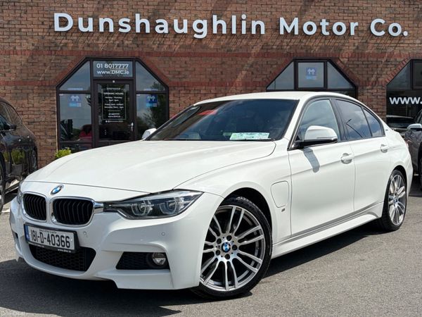 BMW 3-Series Saloon, Petrol Plug-in Hybrid, 2018, White