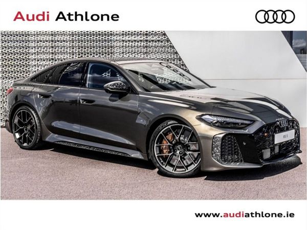 Audi RS5 Saloon, Petrol Plug-in Hybrid, 2026, Green