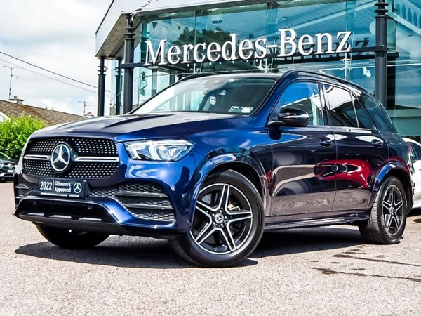 Mercedes-Benz GLE SUV, Diesel Plug-in Hybrid, 2022, Blue