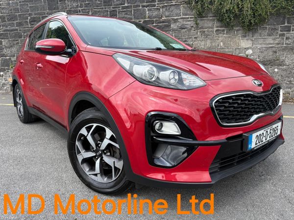 Kia Sportage SUV, Diesel, 2020, Red