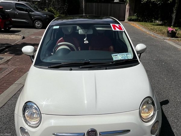 Fiat 500 Hatchback, Petrol, 2009, White