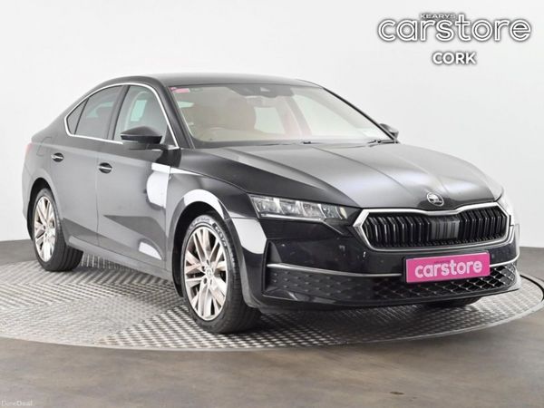 Skoda Octavia Saloon, Petrol Hybrid, 2024, Black