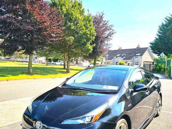 Toyota Prius Hatchback, Petrol Hybrid, 2019, Black