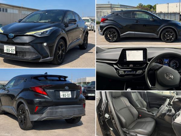 Toyota C-HR SUV, Petrol Hybrid, 2020, Black