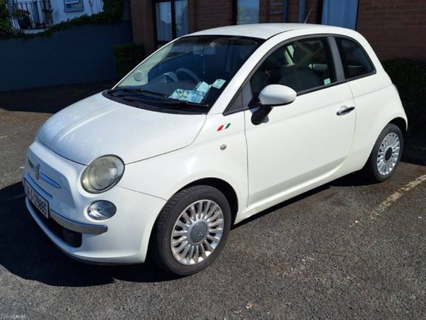 Fiat 500 Hatchback, Petrol, 2008, White