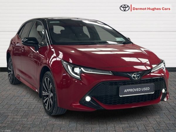 Toyota Corolla Hatchback, Petrol Hybrid, 2022, Red