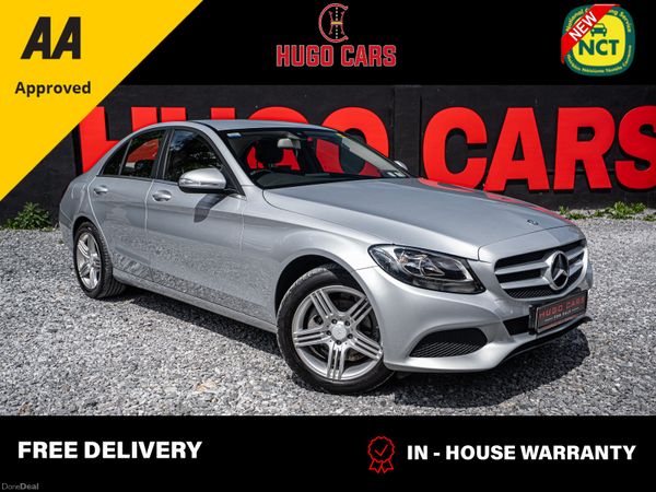Mercedes-Benz C-Class Saloon, Diesel, 2015, Silver
