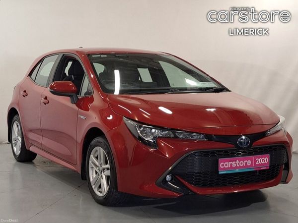 Toyota Corolla Hatchback, Petrol Hybrid, 2020, Red