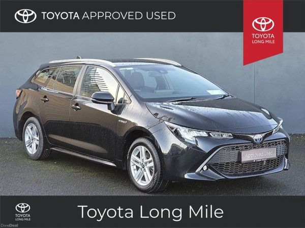 Toyota Corolla Estate, Petrol Hybrid, 2024, Black