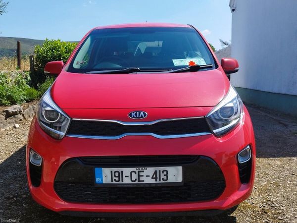 Kia Picanto Hatchback, Petrol, 2019, Red