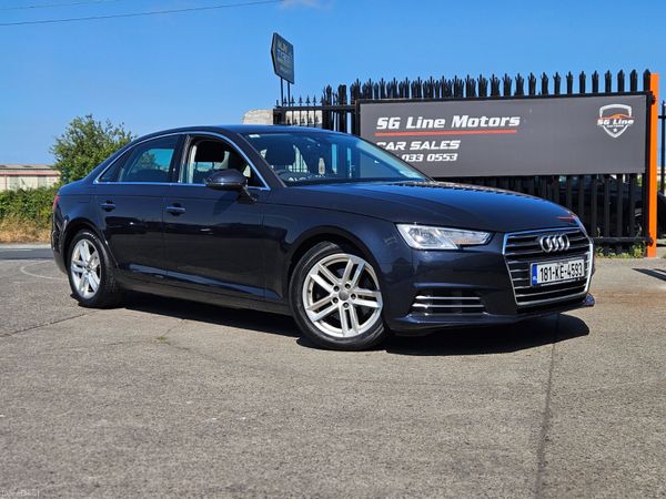 Audi A4 Saloon, Diesel, 2018, Blue