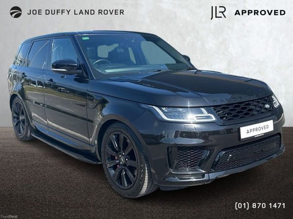Land Rover Range Rover Sport SUV, Petrol Plug-in Hybrid, 2022, Black