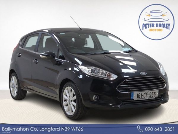 Ford Fiesta Hatchback, Diesel, 2016, Black