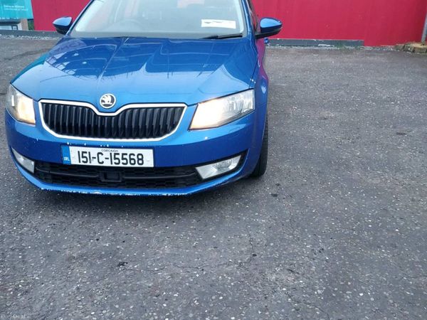 Skoda Octavia Estate, Diesel, 2015, Blue