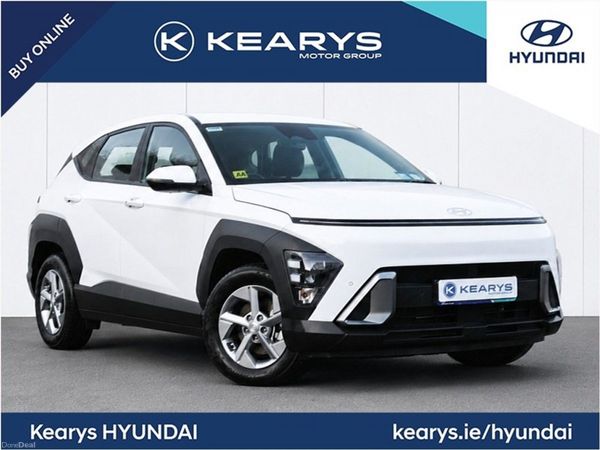 Hyundai KONA SUV, Petrol Hybrid, 2023, White