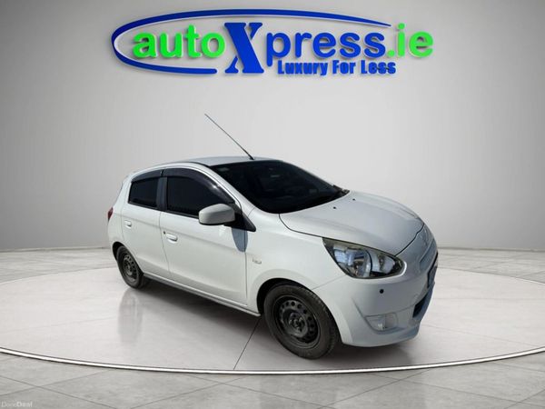 Mitsubishi Mirage Hatchback, Petrol, 2012, White
