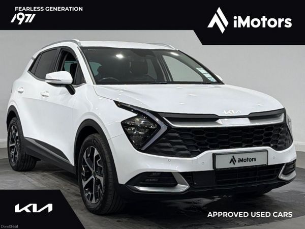 Kia Sportage SUV, Petrol Hybrid, 2023, White