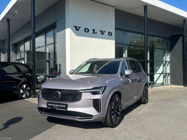 Volvo XC90 SUV, Petrol Plug-in Hybrid, 2025, Silver